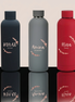 Matte Finish Custom Name Water Bottle – Floral Design 500 ML