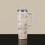 Sitarayuri Insulated Stainless Steel Tumbler 900ML (30oz) – Double Wall Leak-Proof Travel Mug with Straw