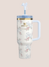 Stanley x LoveShackFancy Holiday Quencher H2.0 FlowState Tumbler 40oz (1200ML) – Premium Stainless Steel Insulated Cup with Straw (Premium Packaging)