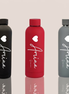 Your Name Matte Stainless Steel Water Bottle – 500ML Personalized Bottle (Premium Packaging)